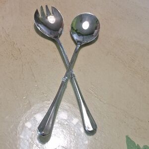Vintage Silver Fork and Spoon Set